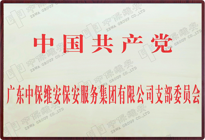 中國(guó)共産黨中保維安支部委員(yuán)會